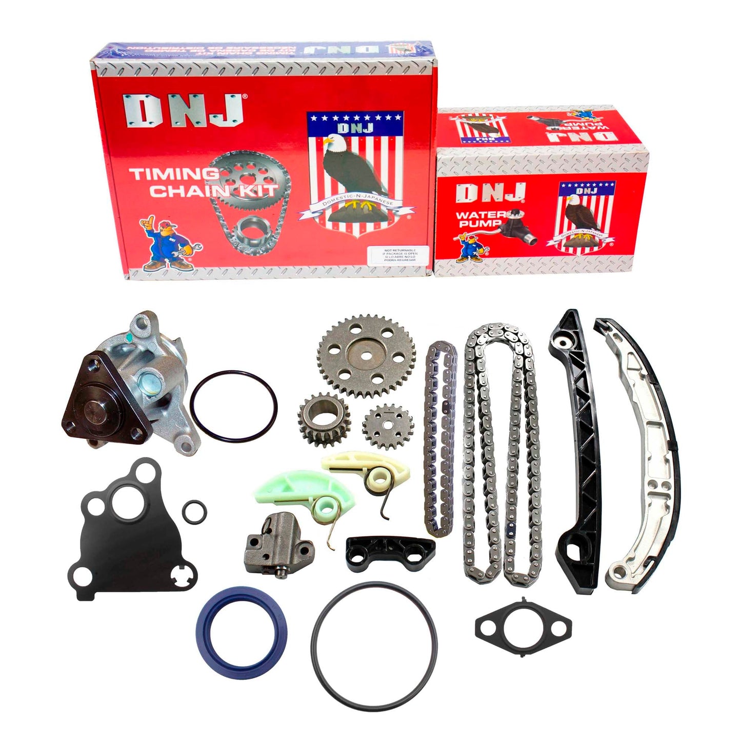 Timing Chain Kit with Water Pump 2006-2010 Mazda 2.3L 3, 5, & 6