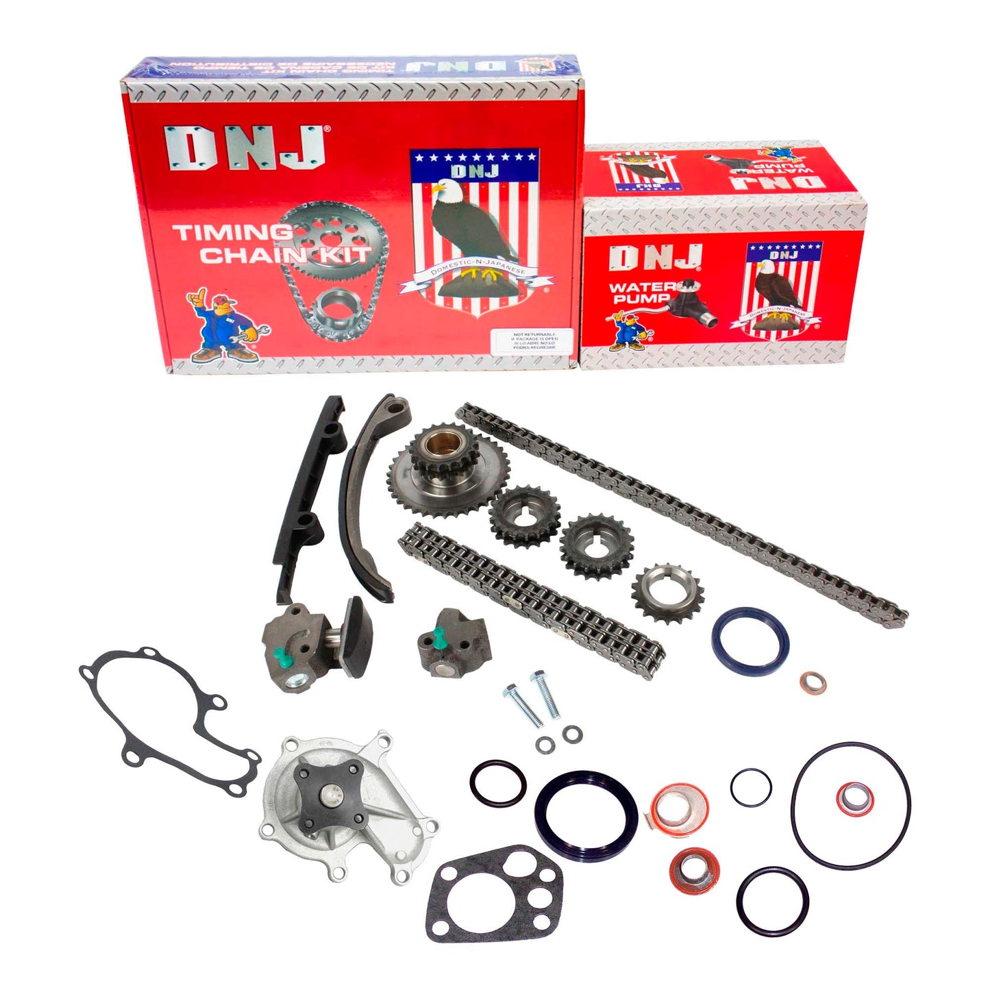 Timing Chain Kit with Water Pump 1993-1997 Nissan 2.4L
