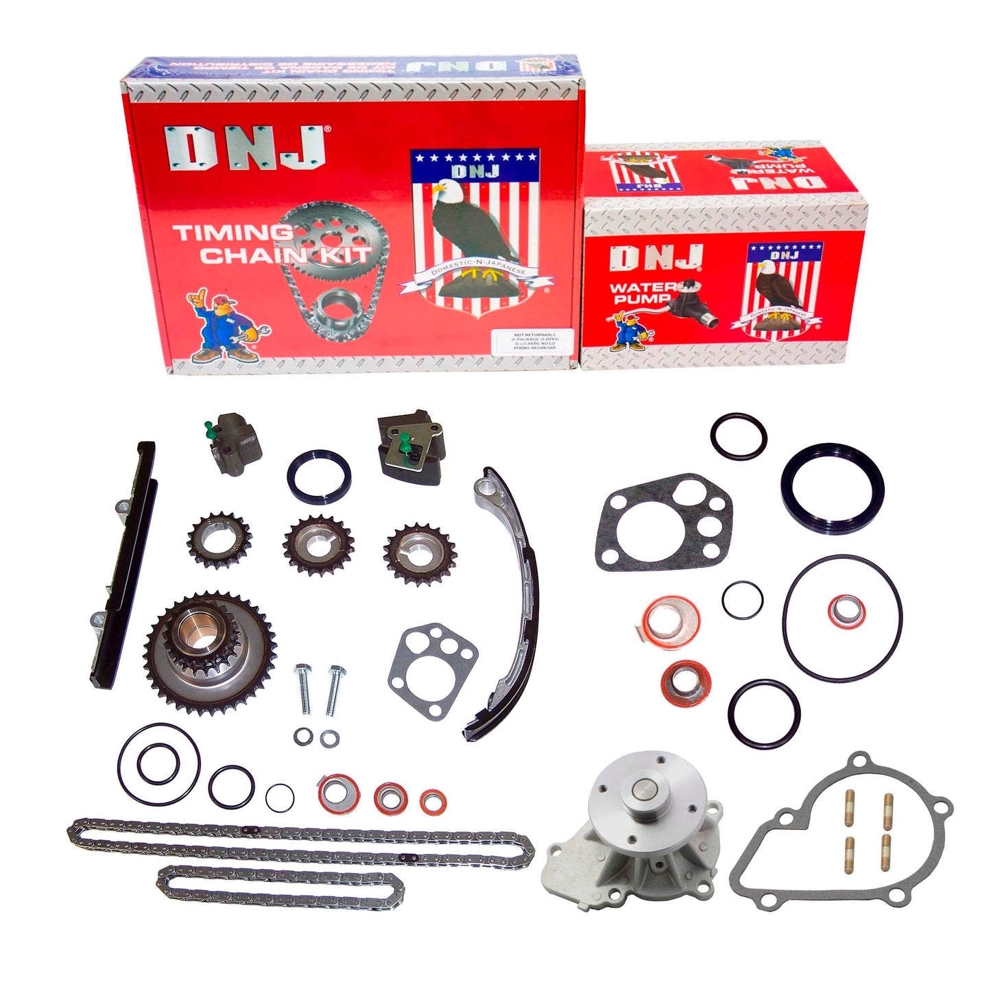 Timing Chain Kit with Water Pump 1998-2004 Nissan 2.4L
