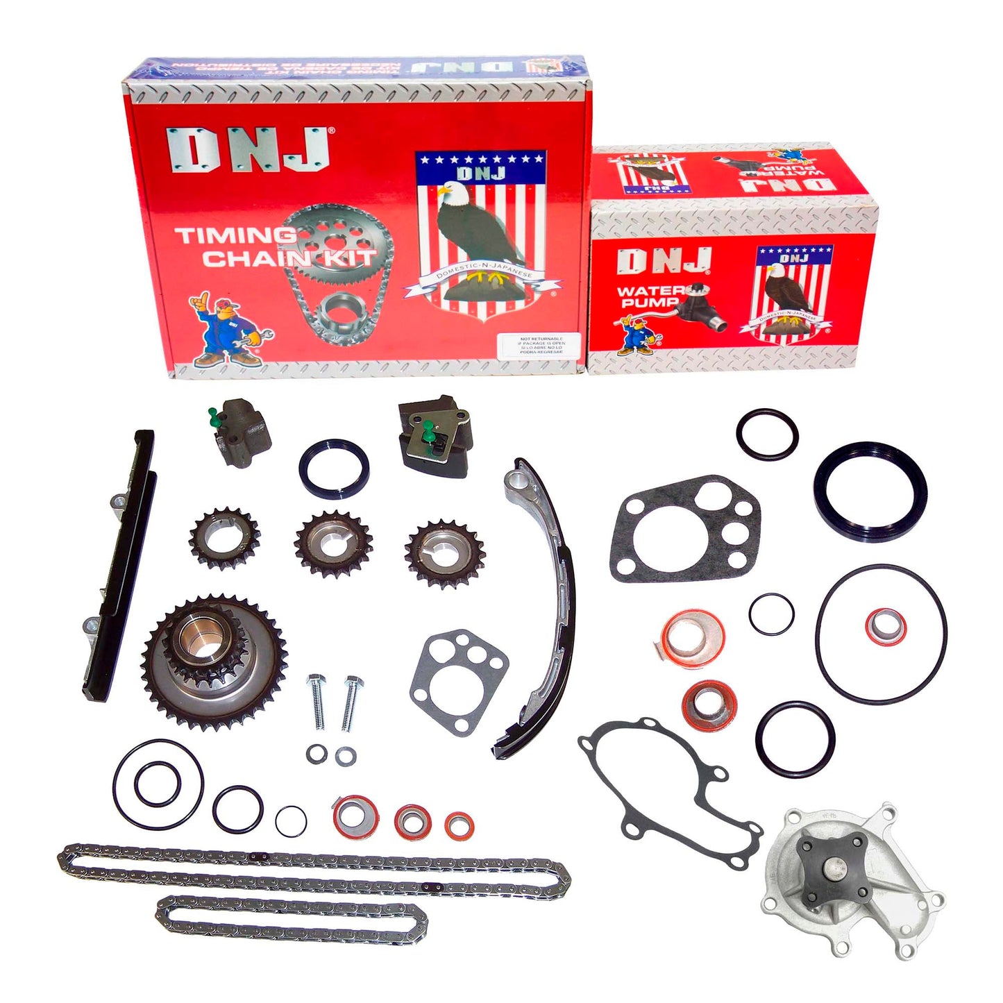 Timing Chain Kit with Water Pump 1998-2001 Nissan 2.4L