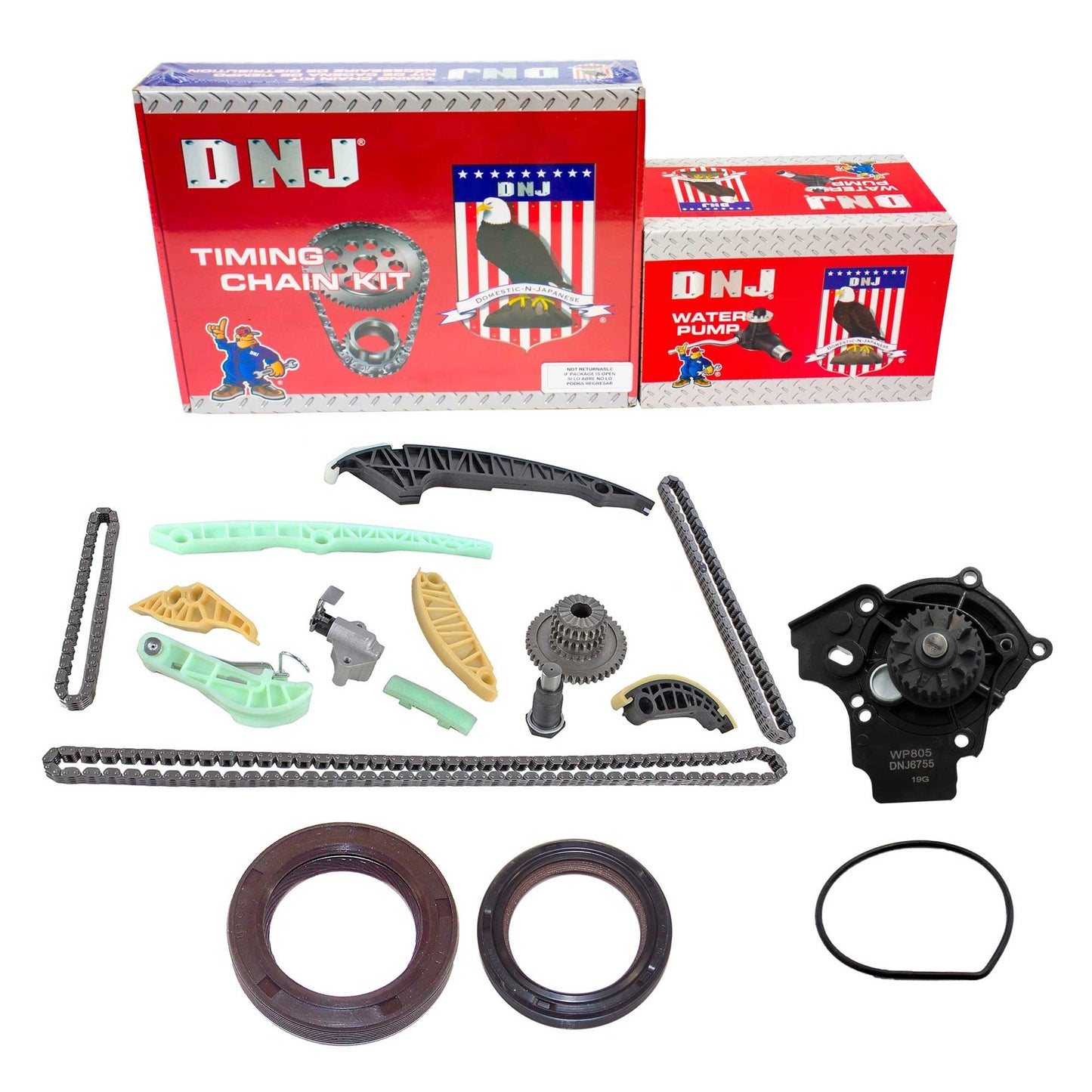Timing Chain Kit with Water Pump 2008-2017 Audi, Volkswagen 2.0L