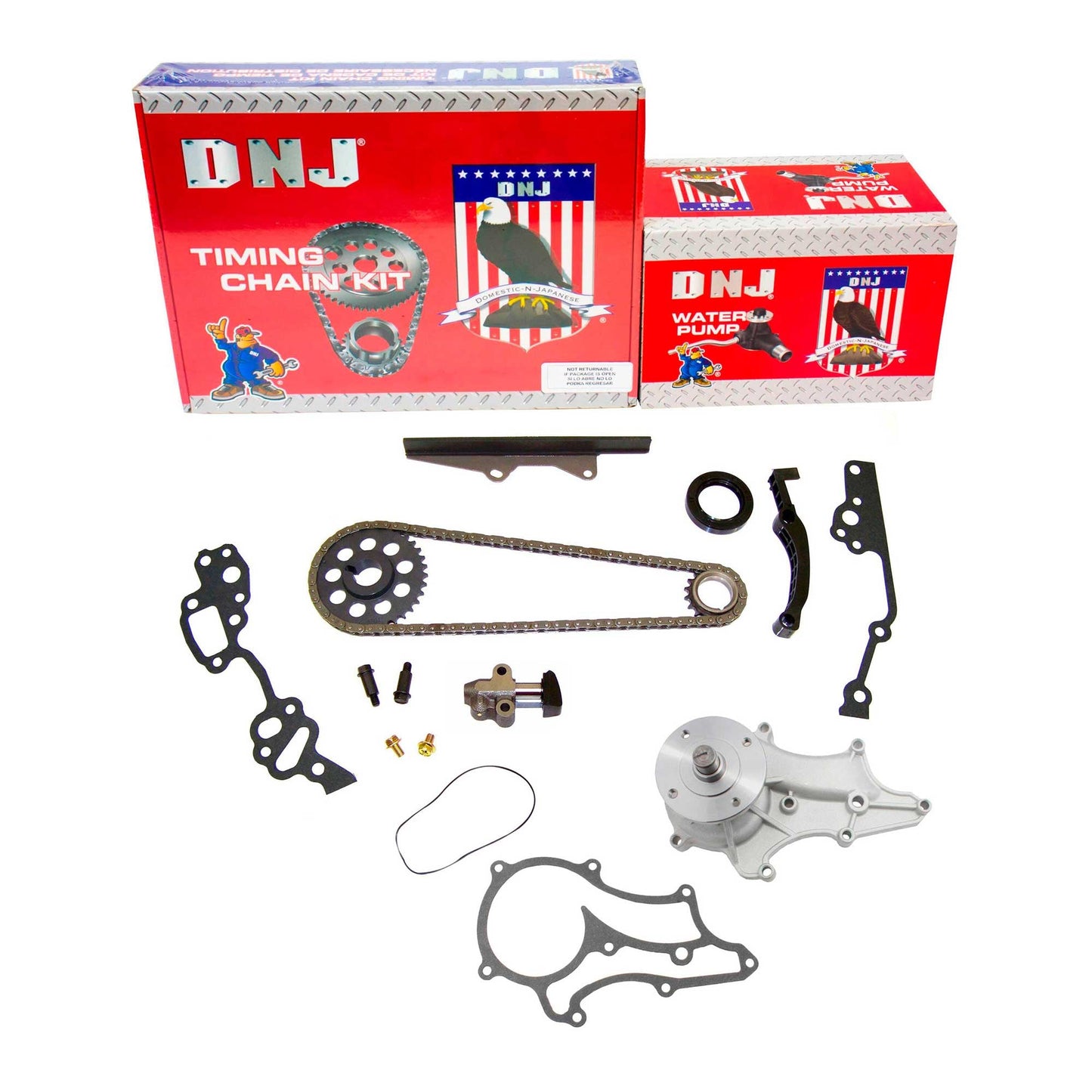 Timing Chain Kit with Water Pump 1985-1995 Toyota 2.4L