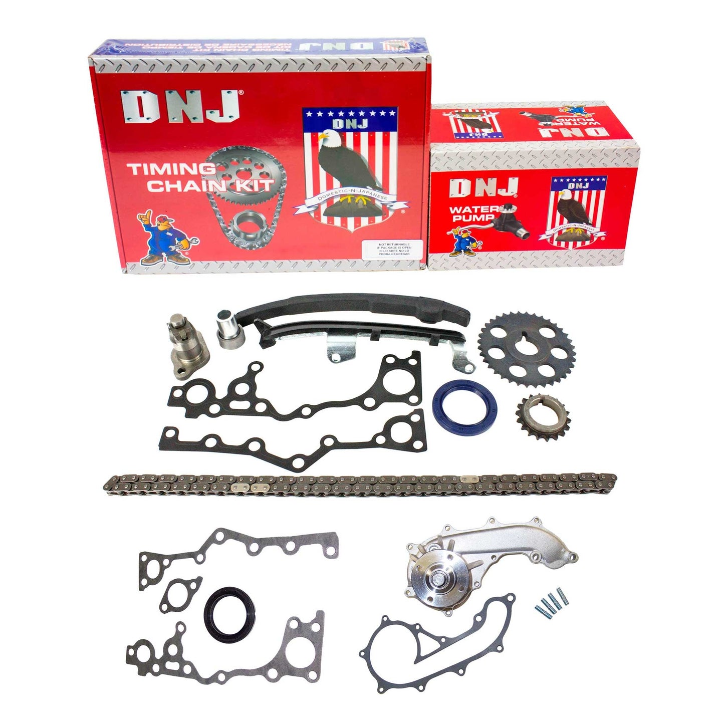 Timing Chain Kit with Water Pump 1995-2004 Toyota Tacoma 2.4L