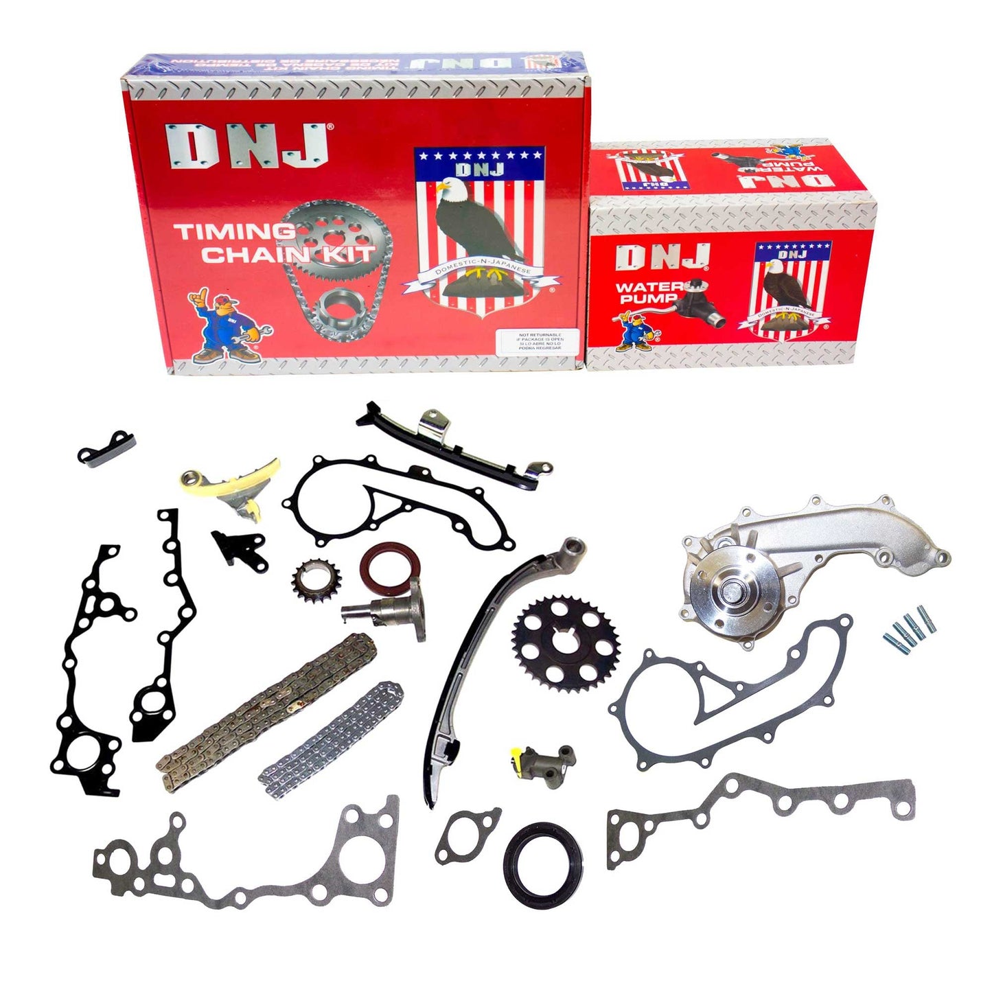 Timing Chain Kit with Water Pump 1994-2004 Toyota 2.7L