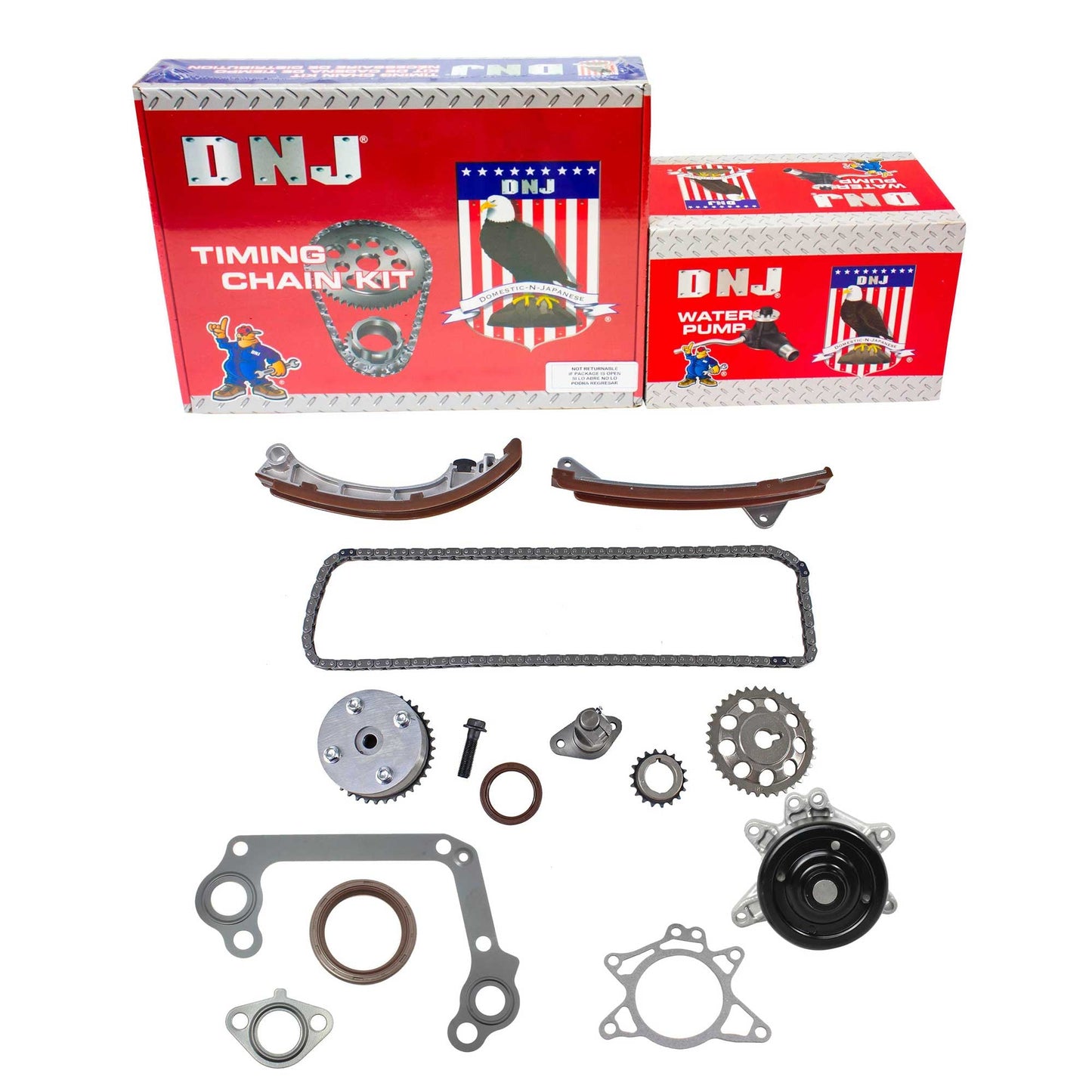 Timing Chain Kit with Water Pump 1998-2008 Chevrolet,Pontiac,Toyota 1.8L