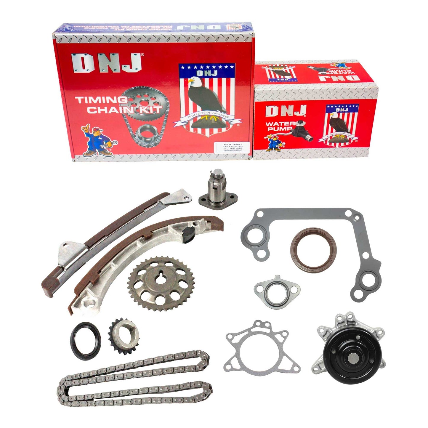 Timing Chain Kit with Water Pump 1998-2008 Chevrolet,Pontiac,Toyota 1.8L