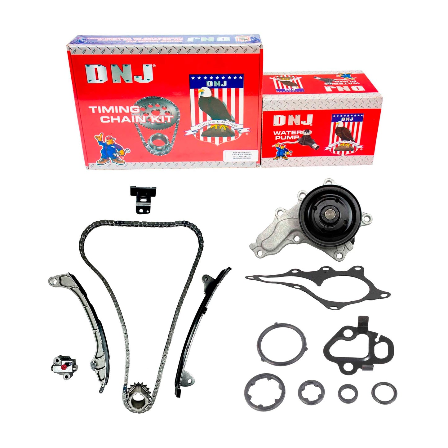 Timing Chain Kit with Water Pump 2009-2019 Scion, Toyota 2.5L-2.7L