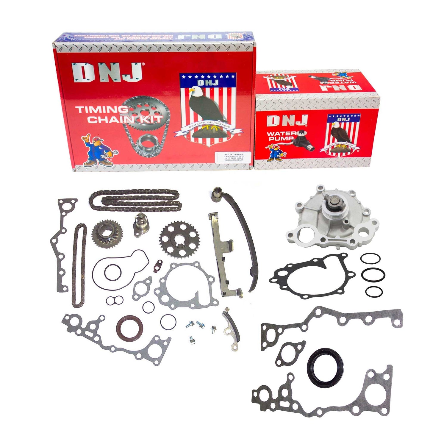 Timing Chain Kit with Water Pump 1994-1997 Toyota 2.4L