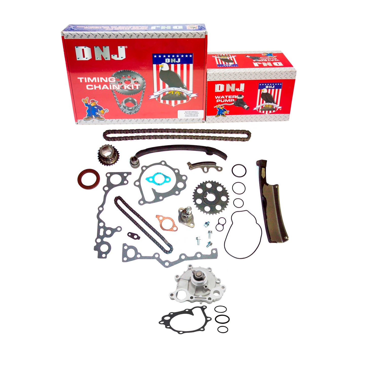 Timing Chain Kit with Water Pump 1991-1995 Toyota 2.4L