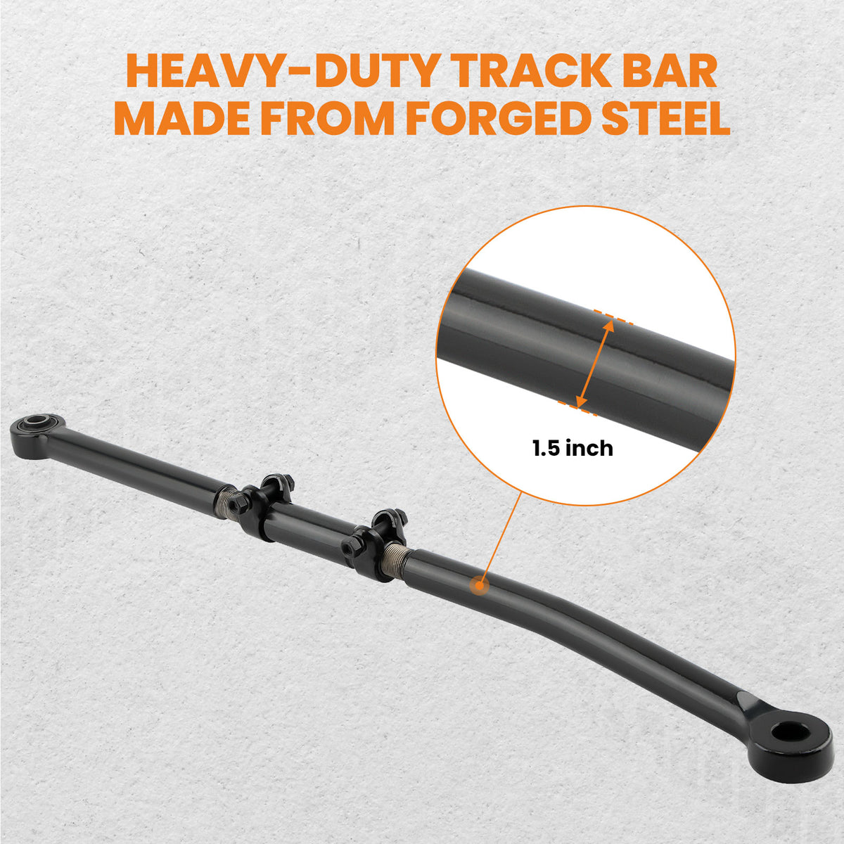 Front Adjustable Track Bar 0-8 Lift compatible For Ford F250 F350 2005-2016 4X4 4WD