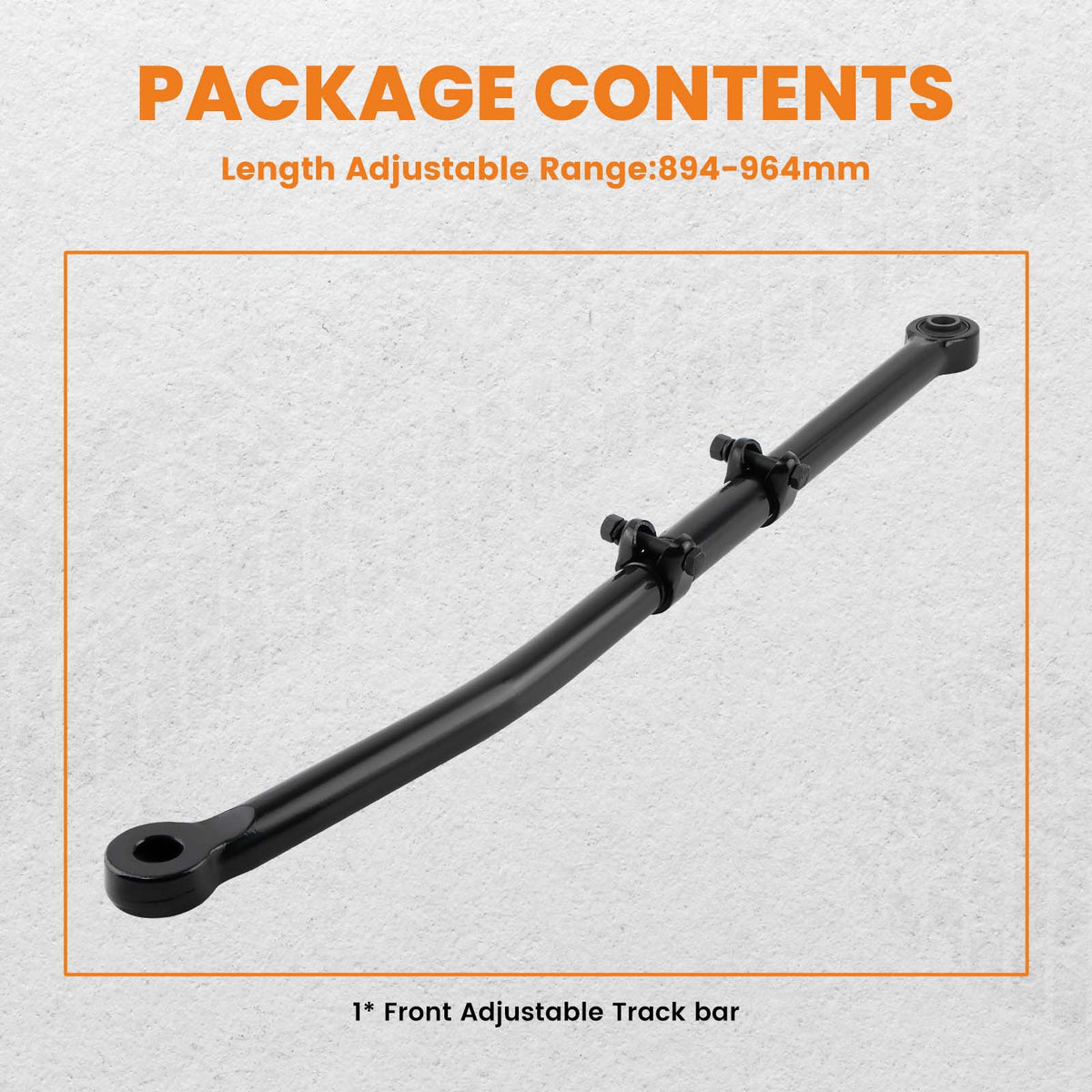 Front Adjustable Track Bar 0-8 Lift compatible For Ford F250 F350 2005-2016 4X4 4WD