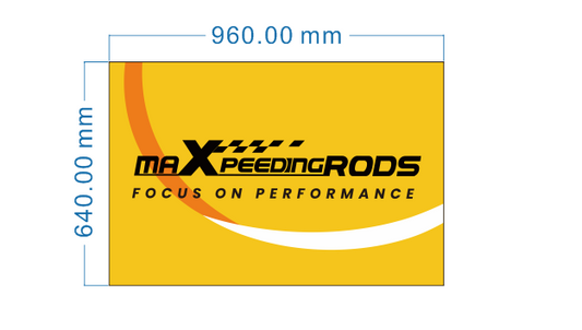 yellow promotional flag