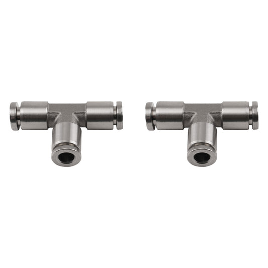 Air Line Fittings Union Tee 1/4 T-Fitting Pneumatic Air Suspension Fittings