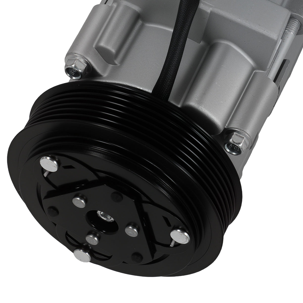 A/C Compressor compatible For Ford F150 F-250 F-350 Super Duty 05-07 compatible For Ford Mustang CO101290C