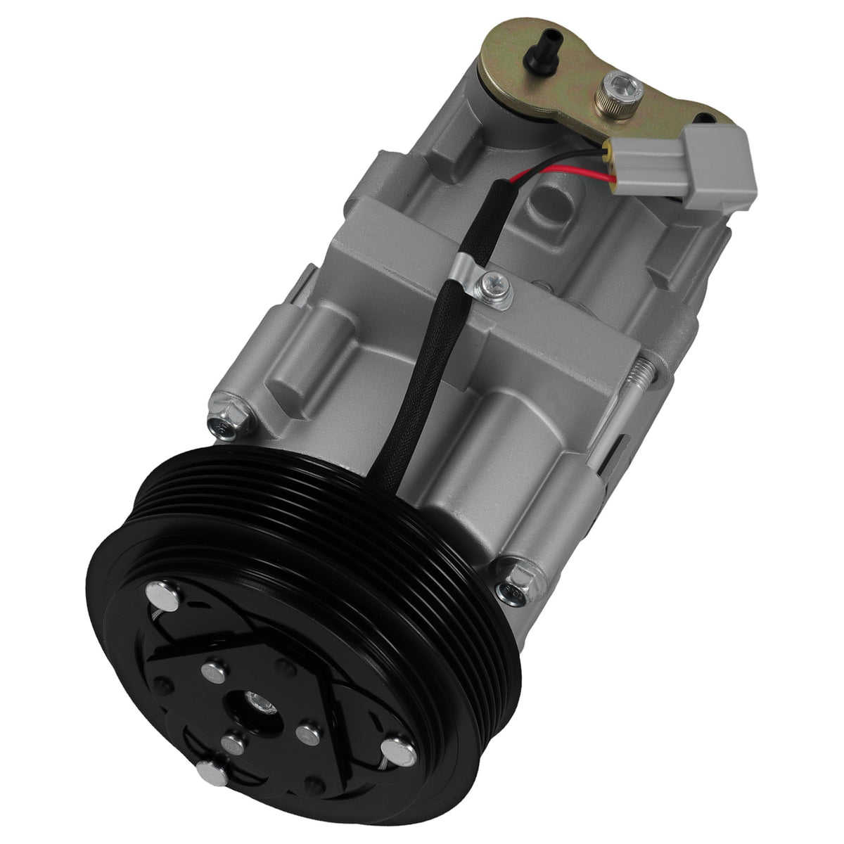 A/C Compressor compatible For Ford F150 F-250 F-350 Super Duty 05-07 compatible For Ford Mustang CO101290C