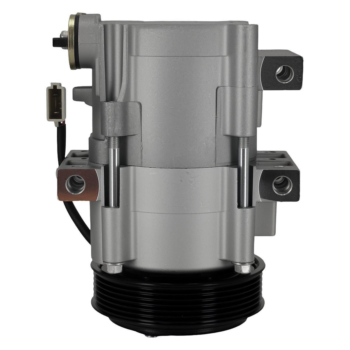 A/C Compressor compatible For Ford F150 F-250 F-350 Super Duty 05-07 compatible For Ford Mustang CO101290C