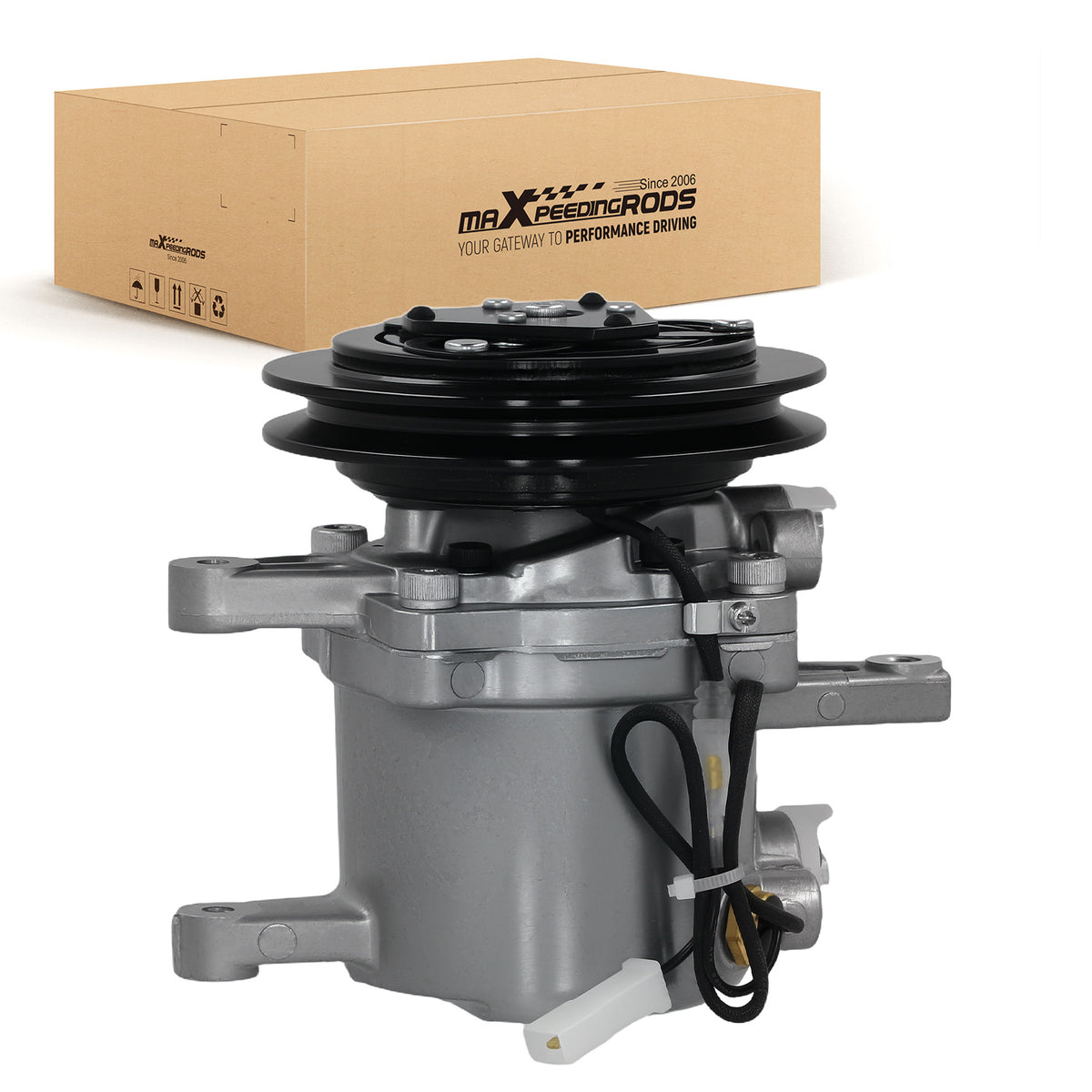 A/C Compressor compatible For Kubota M108S M5040 M6040 M7040 M9540 M8540 SVO7E 3C581-50060