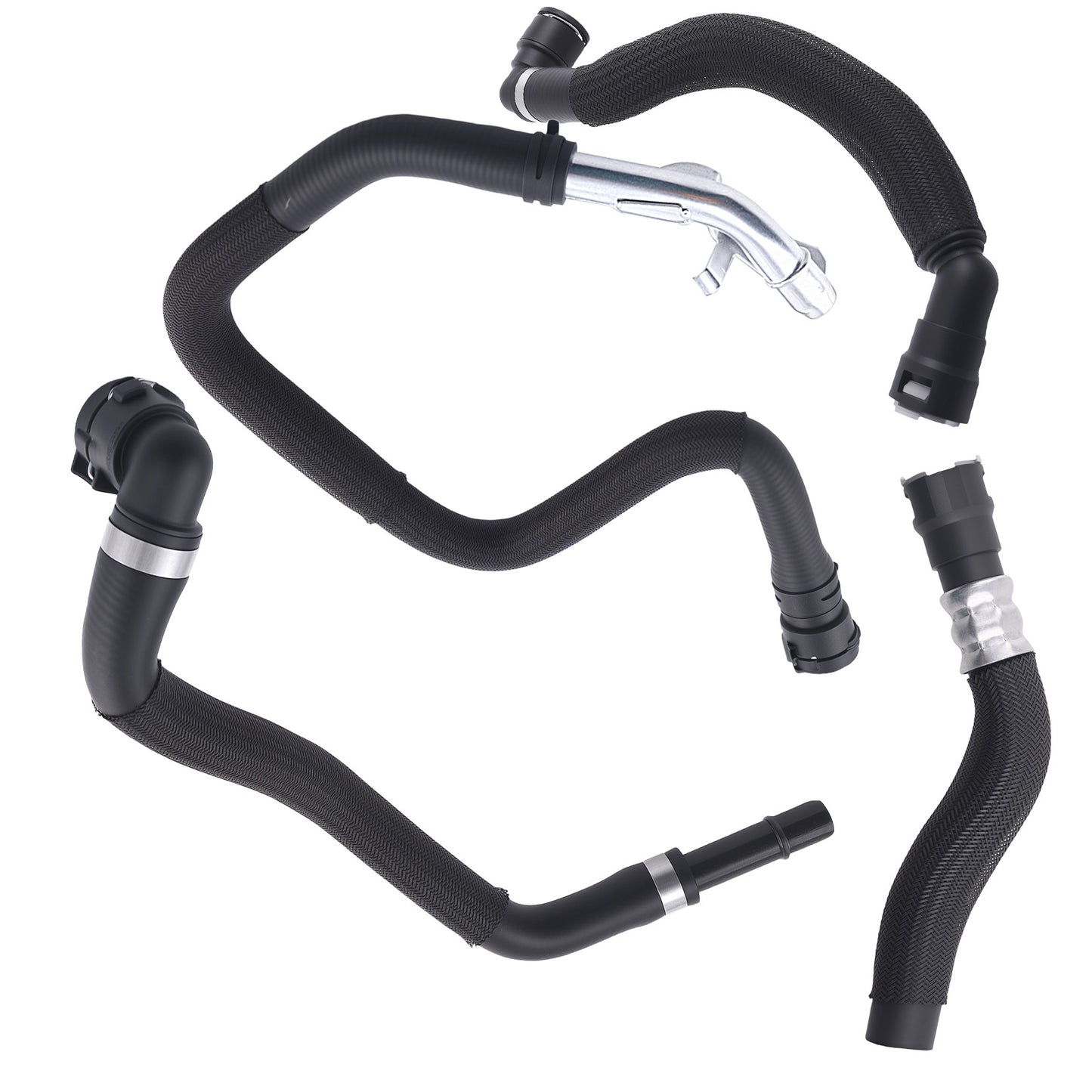 Heater Supply Return Jumper Hose kit compatible For Jeep Cherokee 2.4L 2014-2018 68199254AB