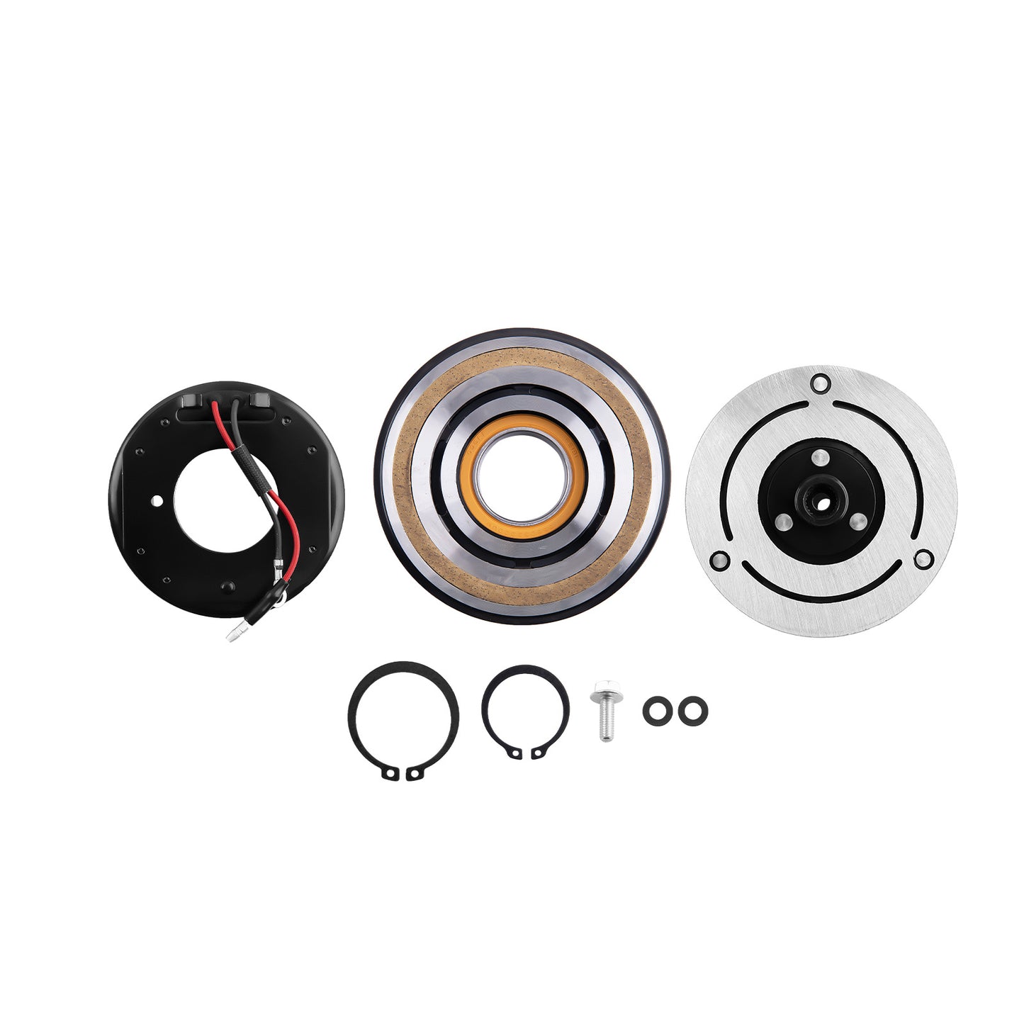 Compatible For AC Compressor Clutch Kit compatible For Toyota Tacoma 4 Cyl 2.7 Liter 2005-2015 88410-04062