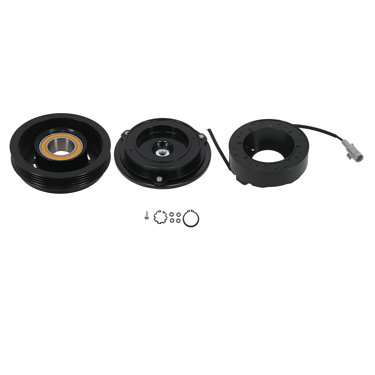 Compatible For AC Compressor Clutch Kit compatible For Toyota Tacoma 2.4L 2.7L 1995-2004 8832035540 4PK