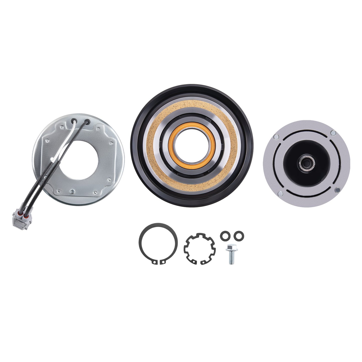 Compressor Clutch Kit compatible For RAM 15008CYL 5.7 Liter Engine 2014-2019 68232388AC