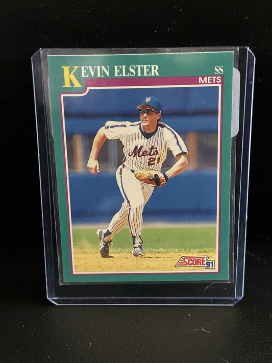 Kevin Elster #633 | 1991 Score Baseball