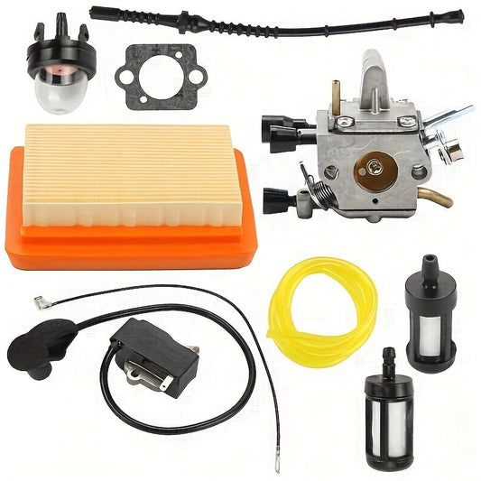 4134-120-0653 C1Q-S162 C1Q-S161B Carburetor Kit For STIHL FS120 FS200 FS250 FS300 Backpack Brushcutter