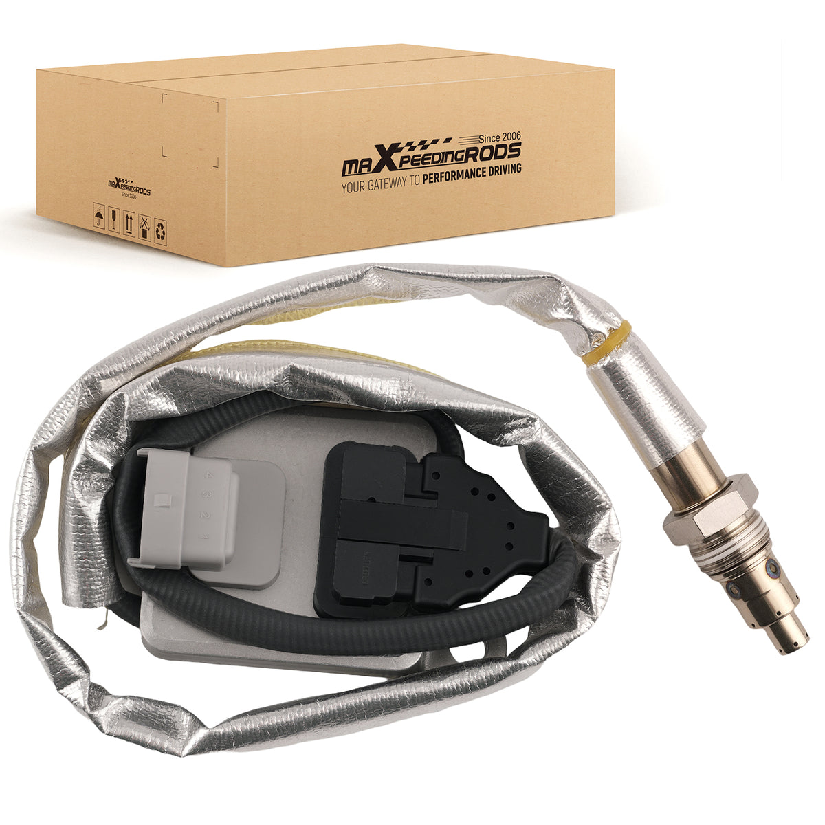 NOx Sensor compatible For Gillig Blue Bird Rev 6.7L 2010-2013 5293295RX 5293295 890mm
