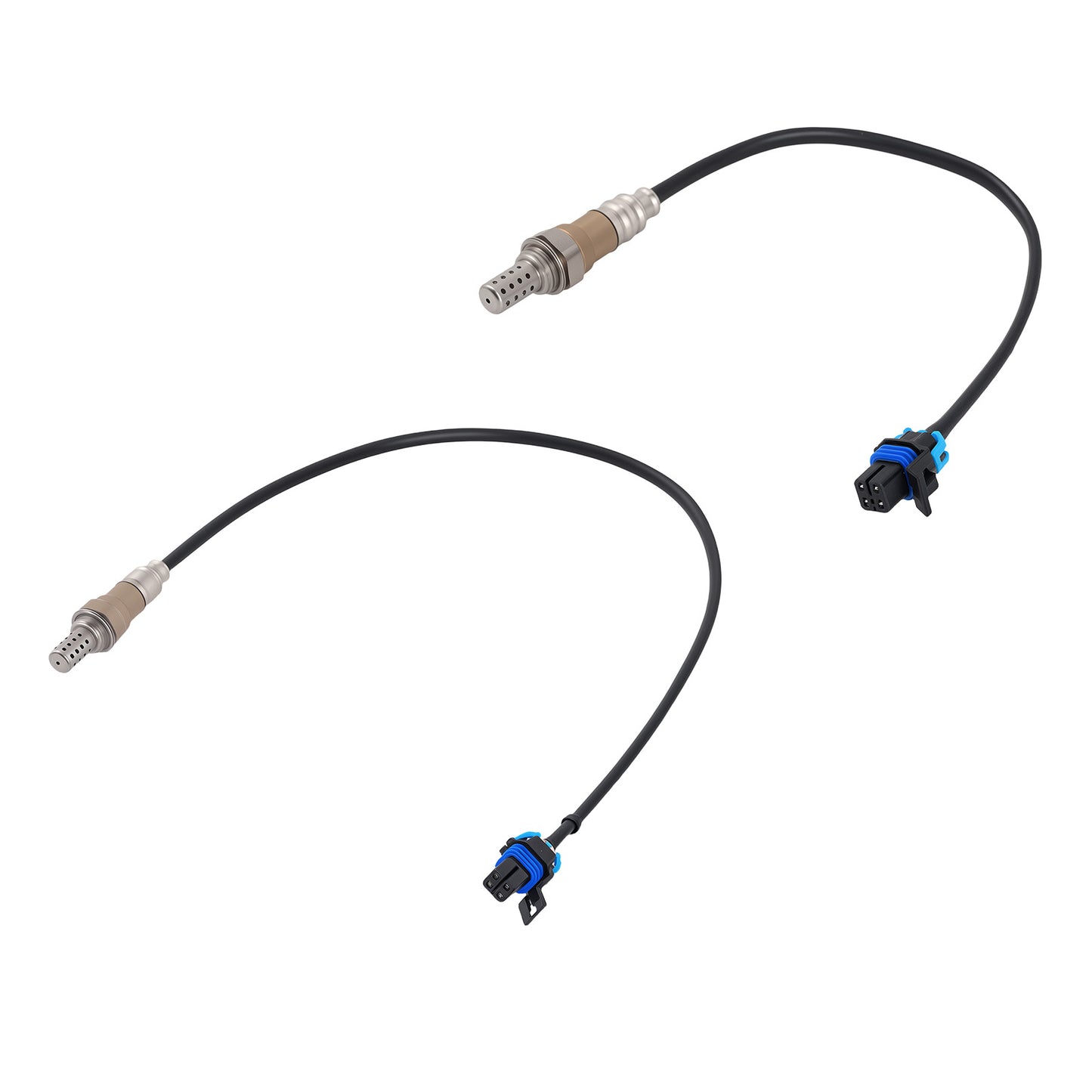 2x Up+Down Oxygen Sensor compatible for Buick Allure V8 5.3L 2008-2009 Upstream Downstream