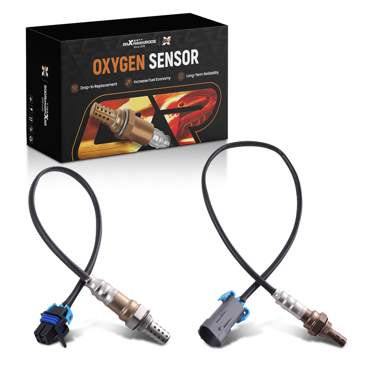 2PC Oxygen O2 Sensor Upstream Downstream compatible For Isuzu I-280 2.8L I-350 3.5L 2006
