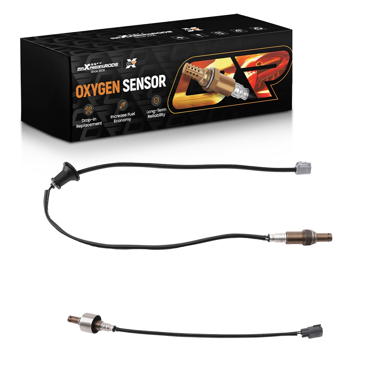 Set of 2 O2 Sensors Up & Down compatible For Toyota Corolla 1.8L L4 2009-2010 234-9056