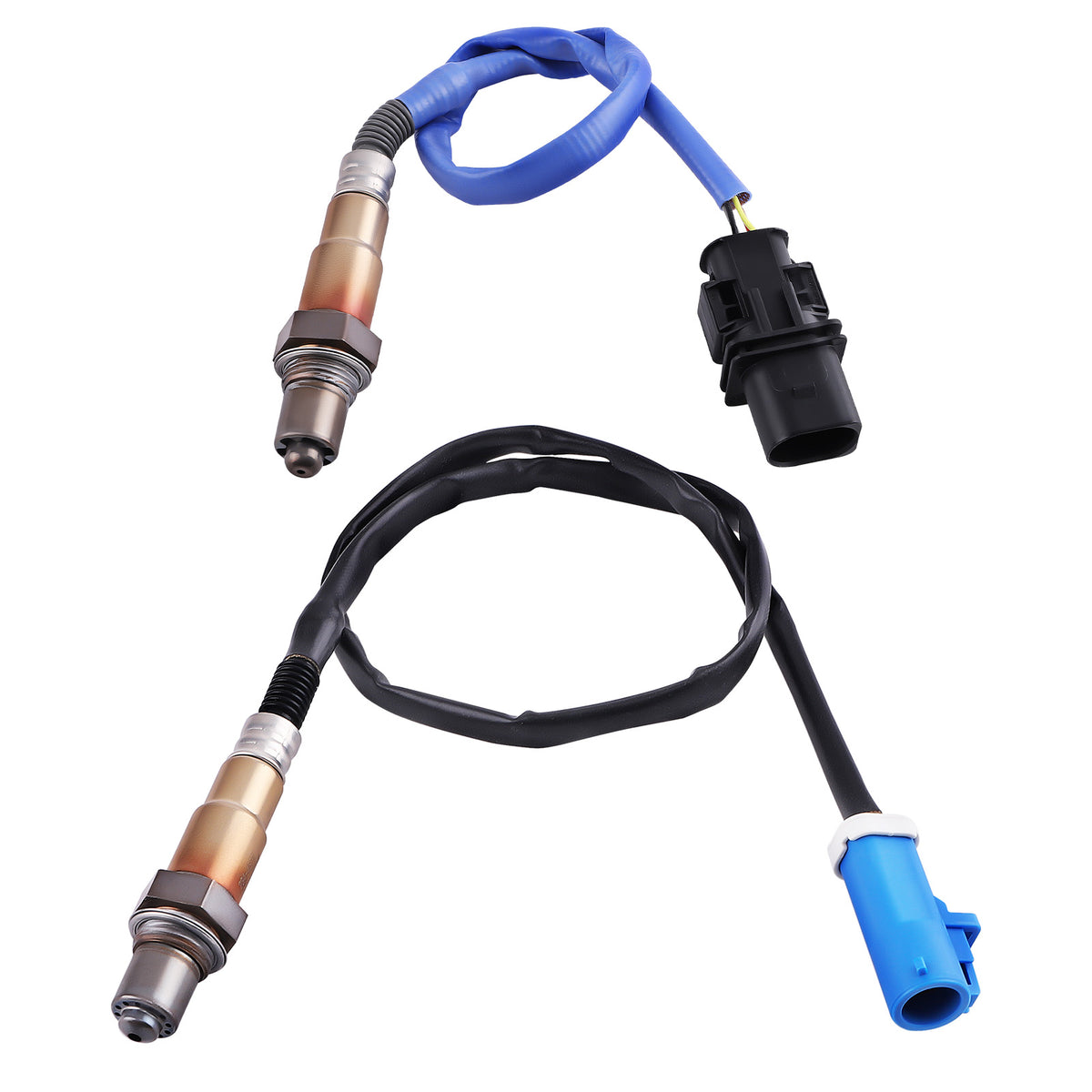 2pcs Upstream+Downstream Oxygen Sensor compatible For Ford Escape 1.6L L4 2013-16 234-5068