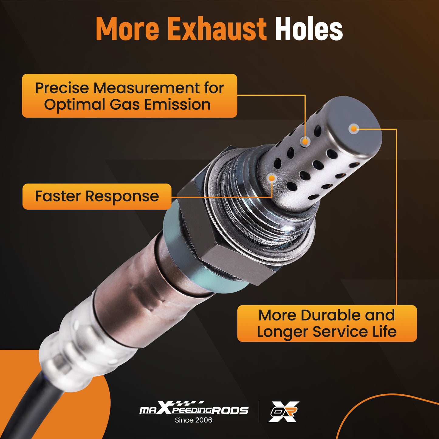 Oxygen O2 Sensor compatible for Buick Allure compatible for Enclave Lacrosse LucerneRainier 234-4668