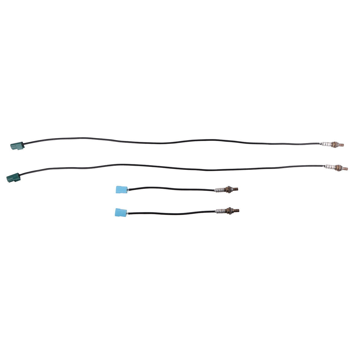 Set of 4 O2 Sensors compatible For Infiniti QX4/Compatible For Nissan Pathfinder 3.5L V6 2001-03 234-3106
