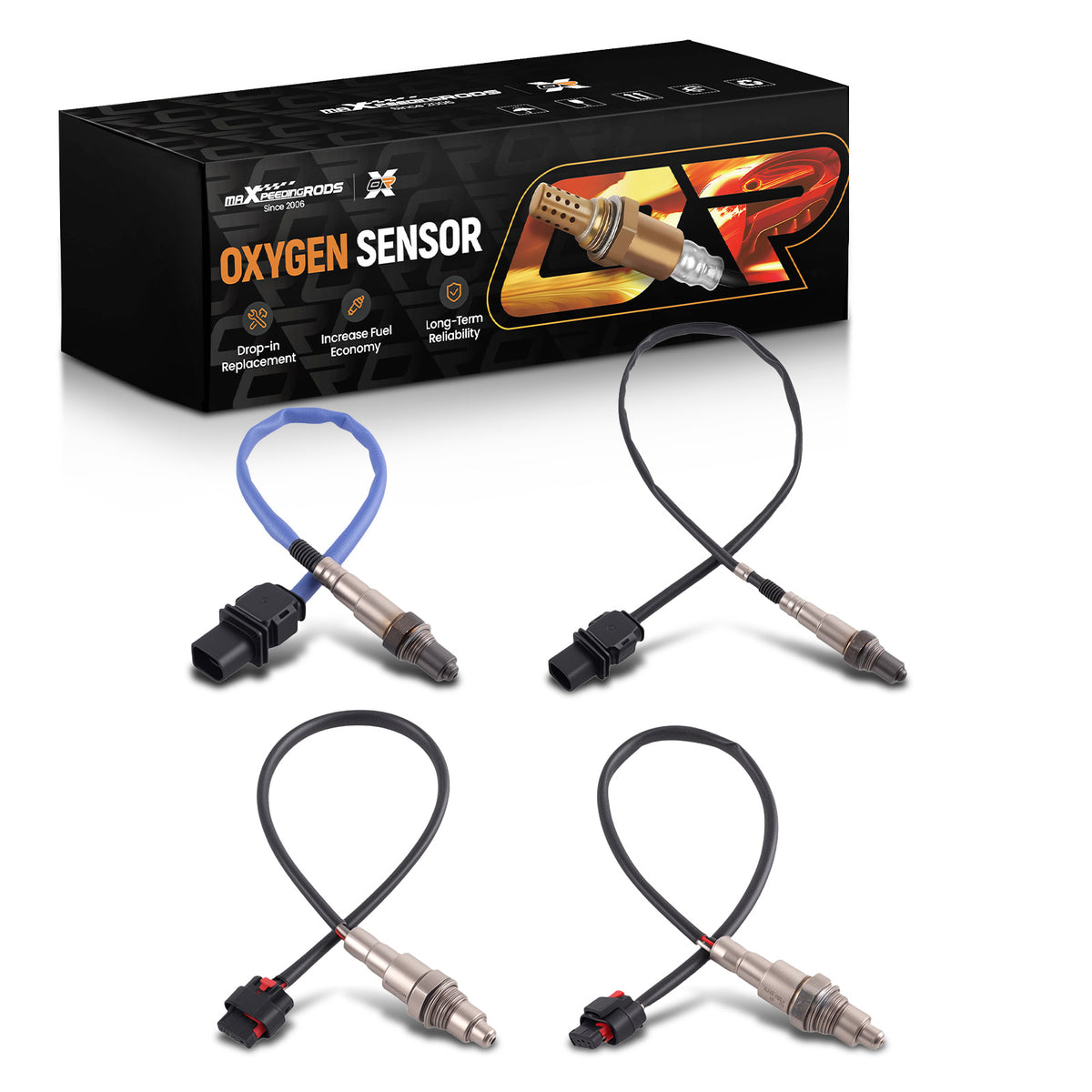 4X Up+Downstream Oxygen O2 Sensor compatible For Ford F-150 3.5L2015-2016 2344829