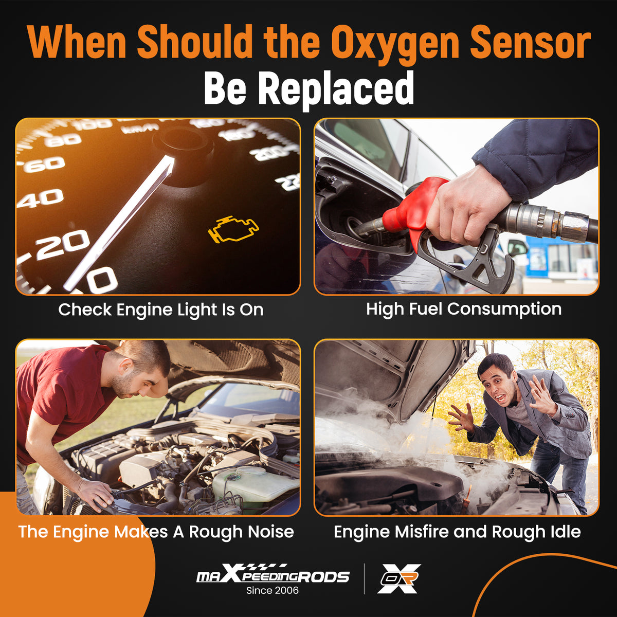 Upstream Oxygen Sensor compatible For Ford Taurus Explorer 3.5L compatible For Lincoln MKZ 3.7L 234-5038
