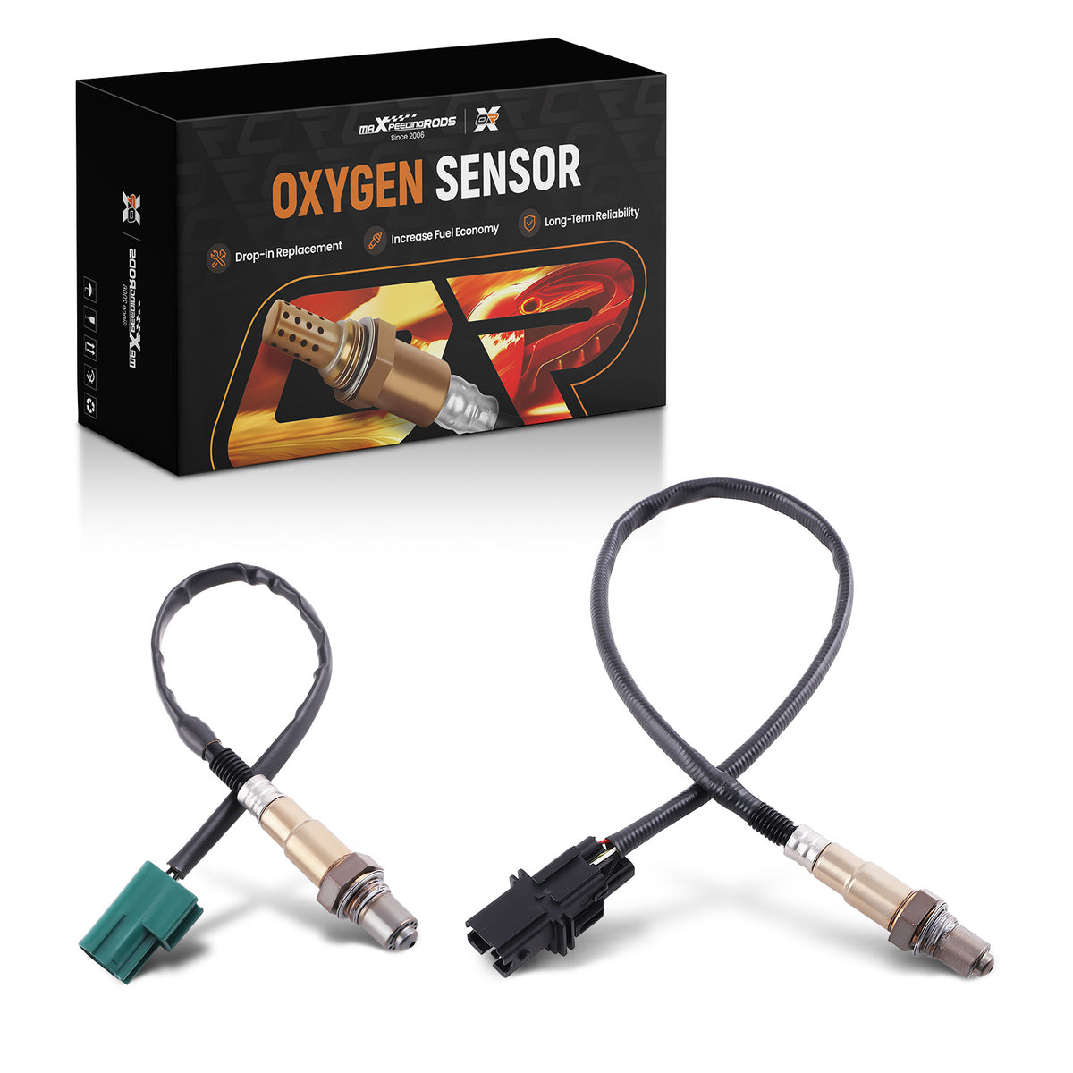 Set of 2 O2 Sensors Up+Down compatible For Nissan Sentra 1.8L 2003-06 234-4835 22693-CD700