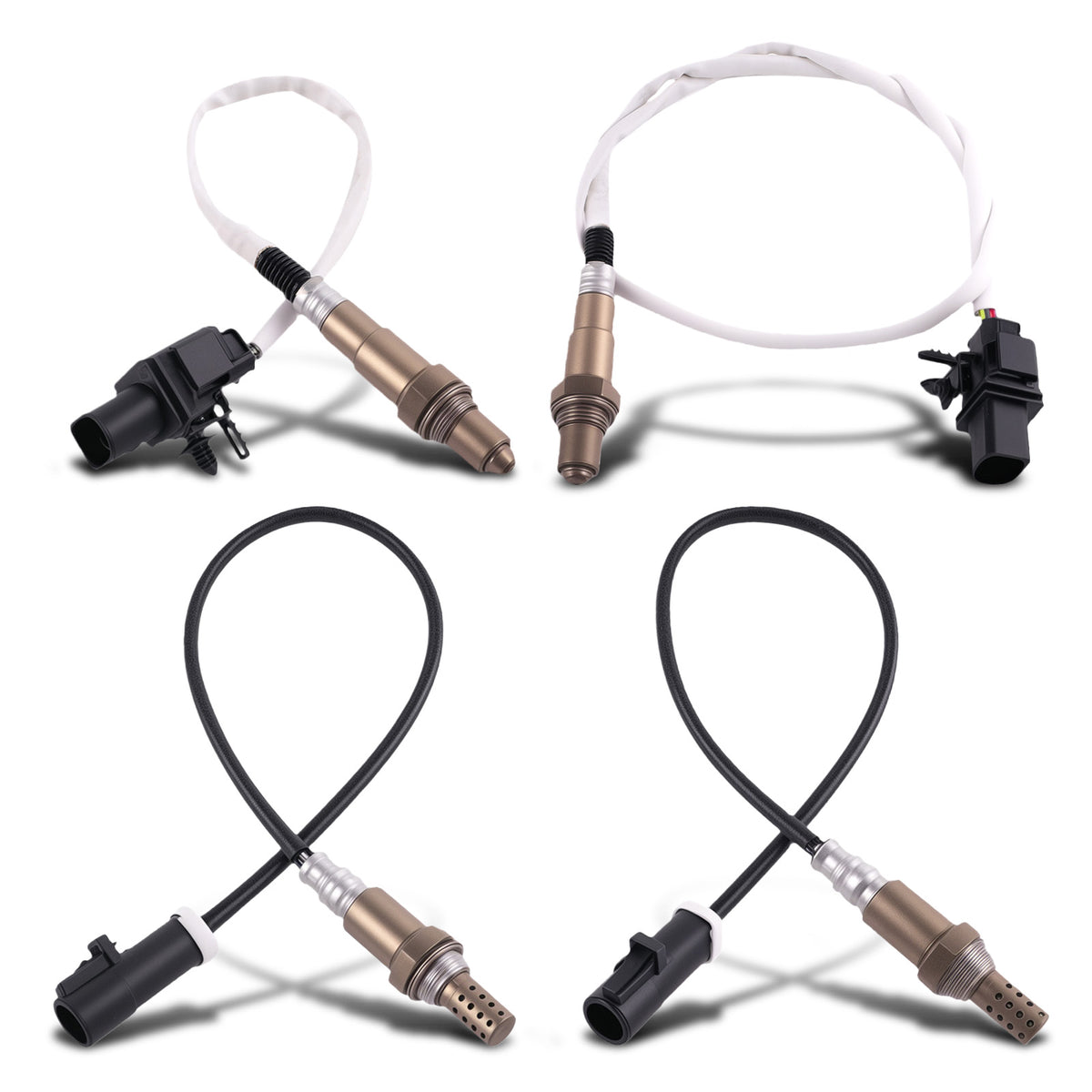 Set of 4 O2 Sensors compatible For Ford F-150 4.6L/5.4L/6.2L 2009-2010 234-5108 234-5113