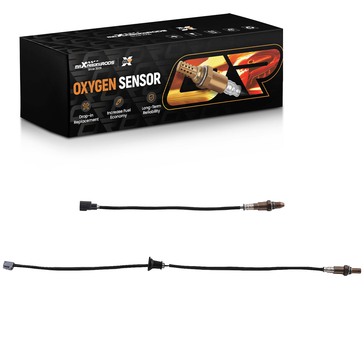 Set of 2 Up&Downstream O2 Oxygen Sensor compatible For Toyota Matrix 1.8L 8946774040