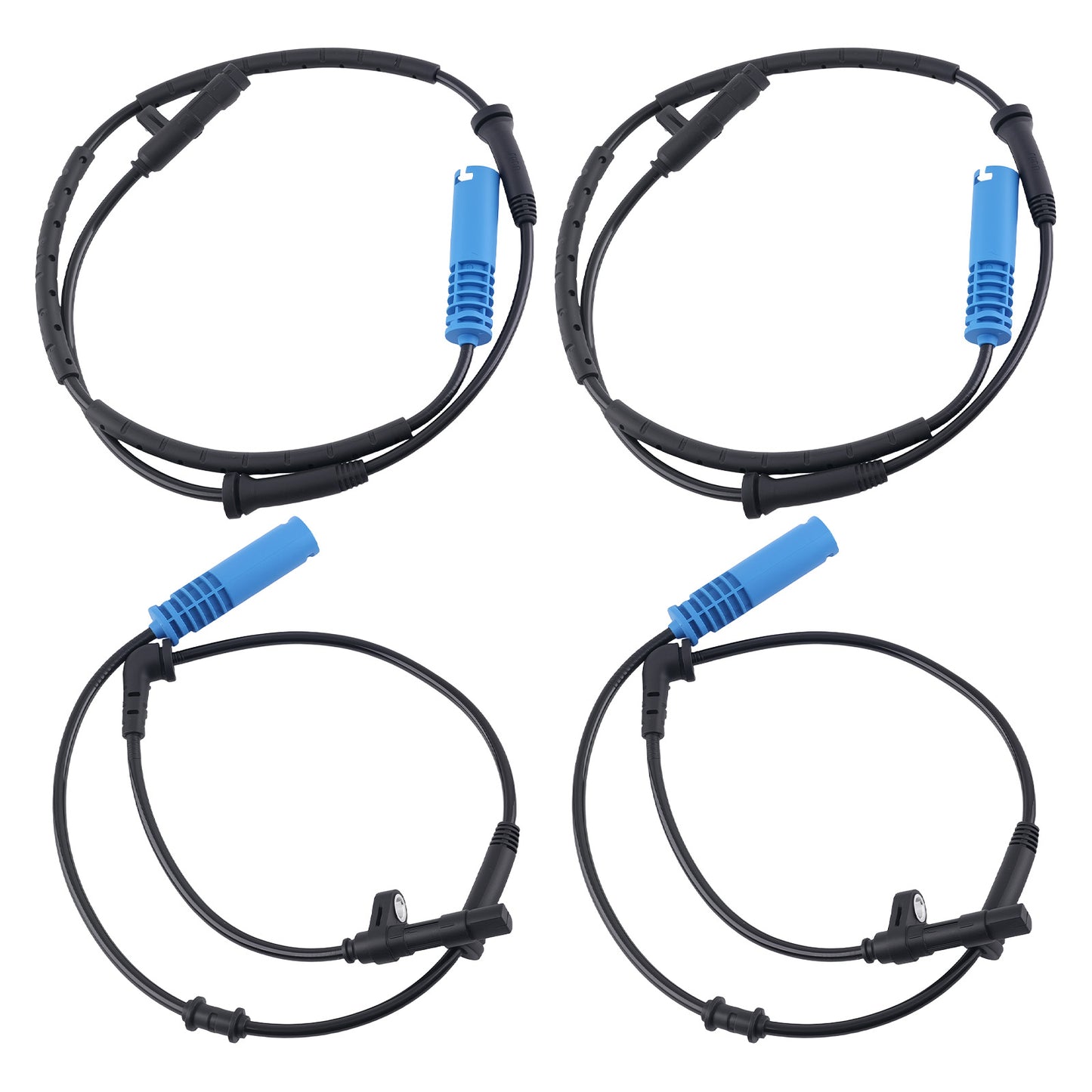 4Pcs ABS Speed Sensor compatible For Mini One D/Cooper 2001-2006 R50 R52 R53 34526756384