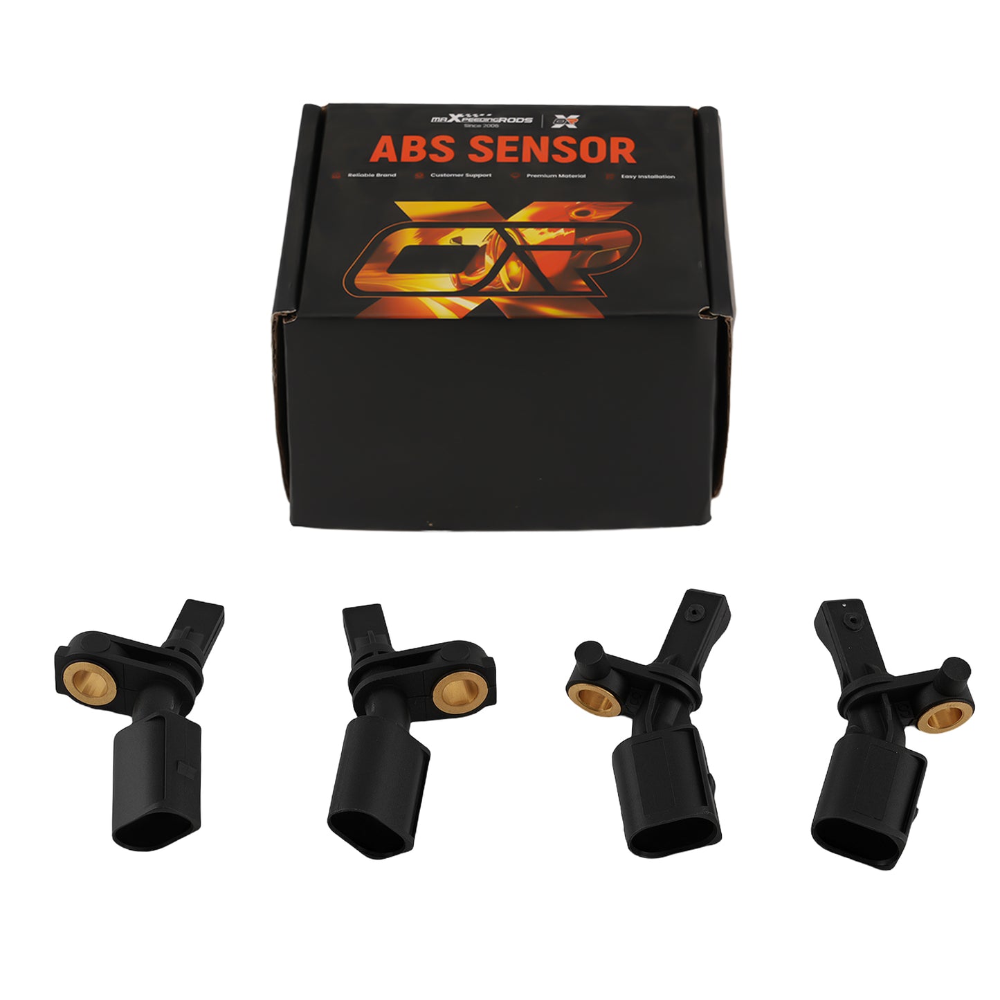 4x ABS Wheel Speed Sensors compatible for Audi A1 A2 A3 Limousine 2013-23 WHT003860-3863