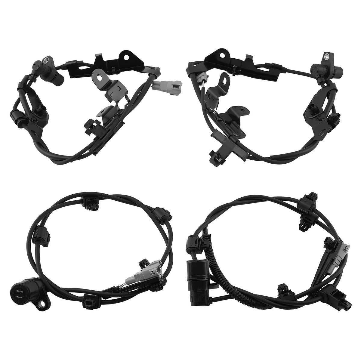4PC ABS Wheel Speed Sensor compatible For Toyota 4Runner 1996-2002 2ABS0466 2ABS0467