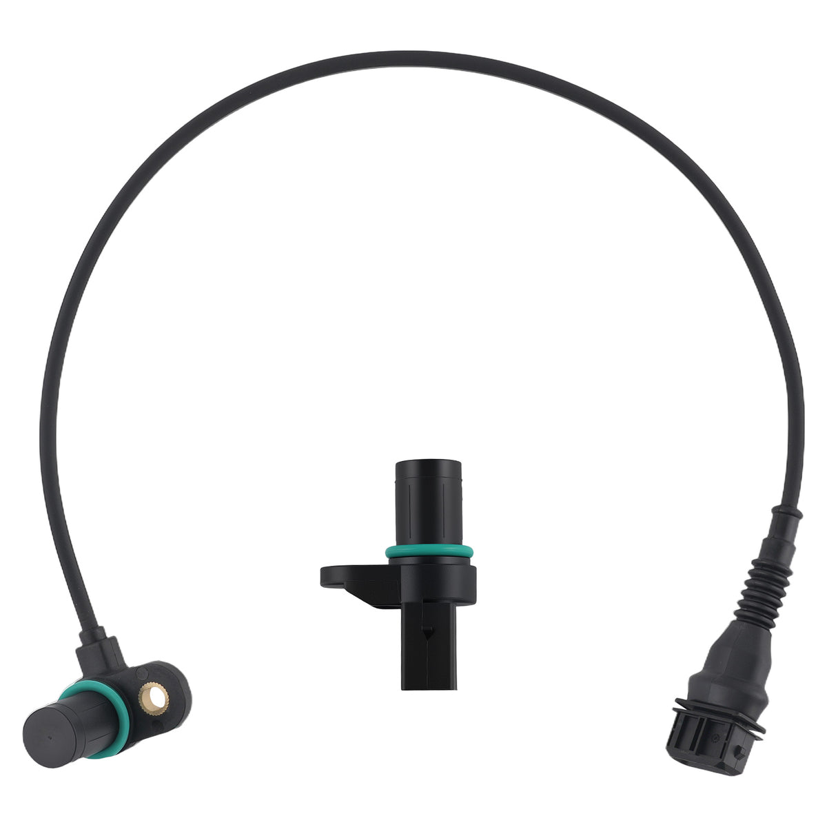 2 Pcs Engine Camshaft Position Sensor compatible For BMW 323I 1999-2006 12141435350 PC310