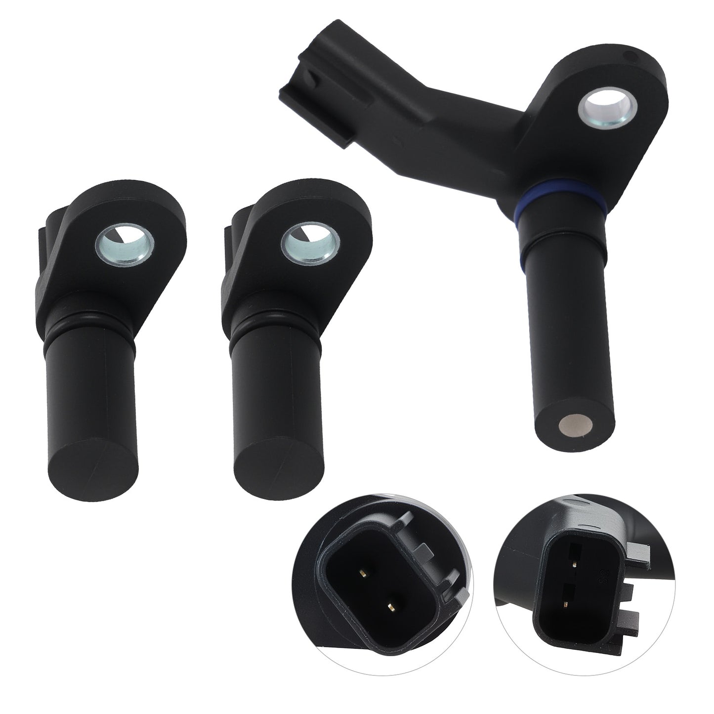 Camshaft Crankshaft Position Sensor Kit compatible For Ford Crown Victoria E150 E250 4.6L