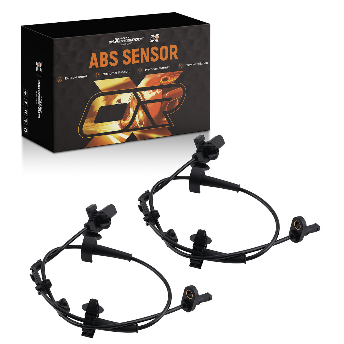 ABS Speed Sensor Front L R compatible For Honda Civic 12-15 57450-TR0-013 57455-TR0-013