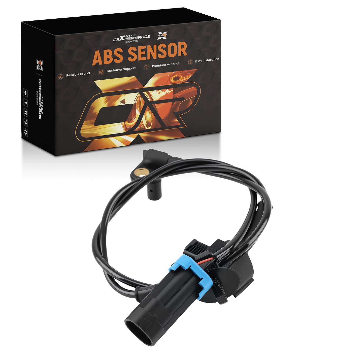 ABS Speed Sensor compatible for Chevy Silverado 1500 compatible for GMC Sierra 2007-2013 Rear 20763148