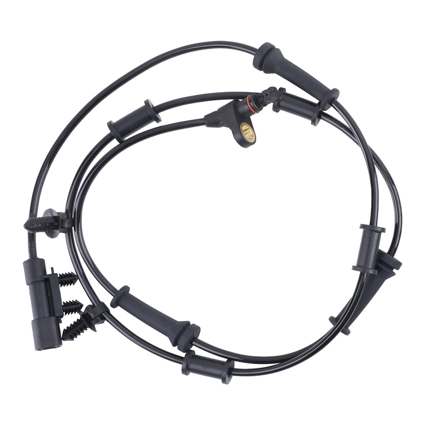 2PCS ABS Wheel Speed Sensor compatible for Jeep Wrangler JK 2007-2018 3.6L 68003281AC Front