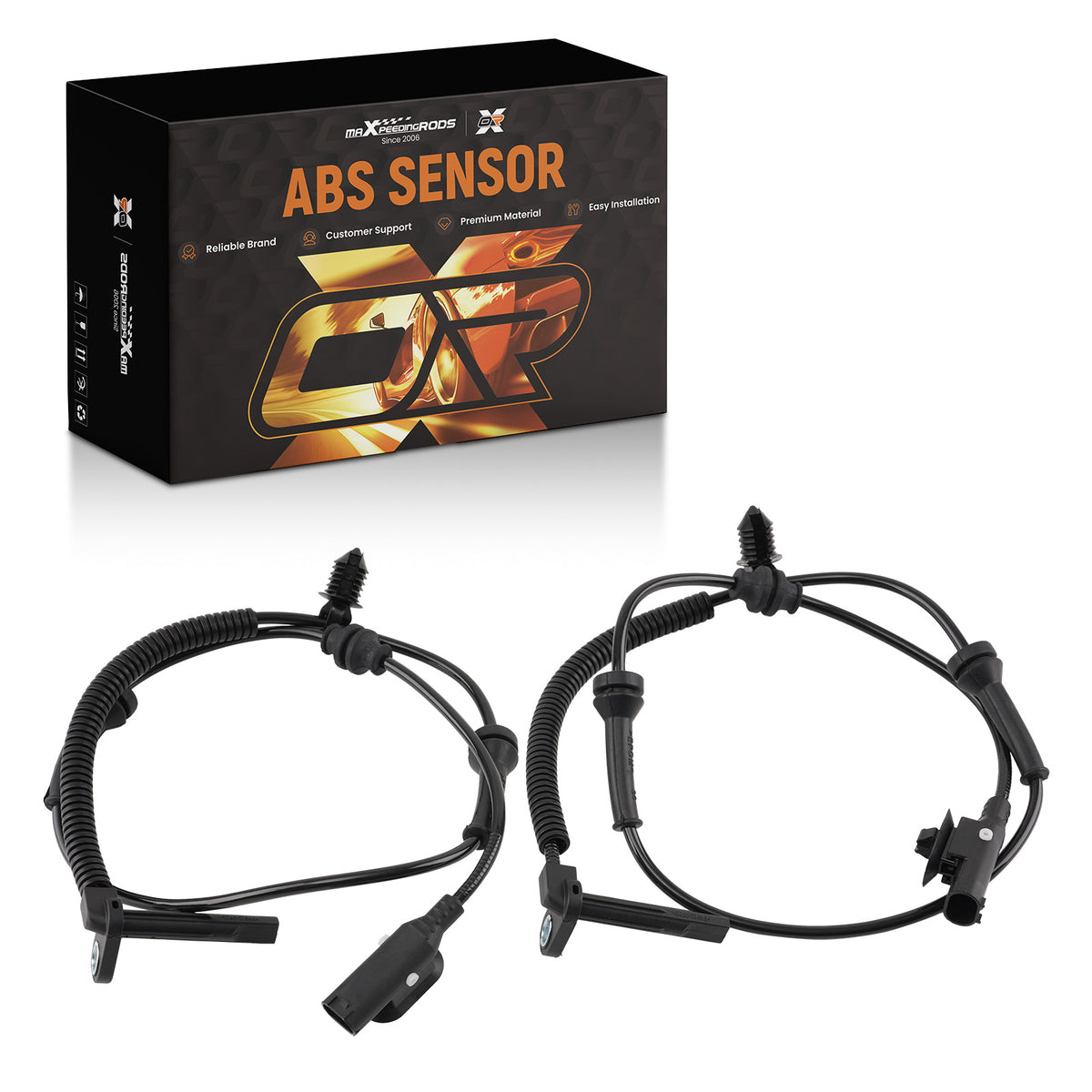 ABS Speed Sensor Front compatible For Jeep Cherokee 2014-2020  68141887AB 68141887AC 5S13956