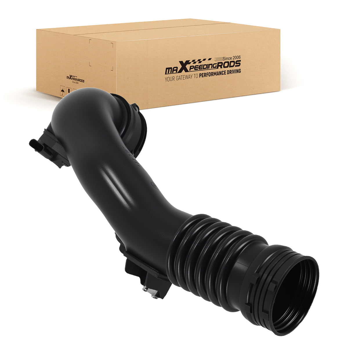 Air Turbocharger Pipe Hose Rear Duct compatible For BMW 535i GT Hatchback 3.0L 13717609811