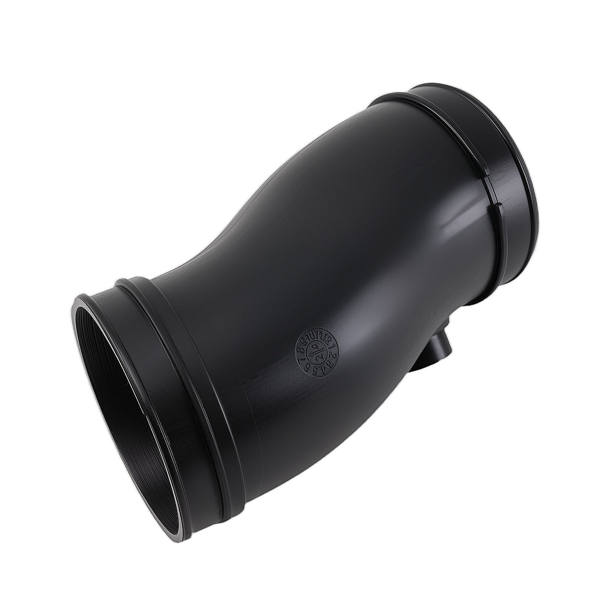 Air Intake Hose Black compatible For Ford F-250/F-350 03-07 3C3Z-9C623-AA Front Plastic